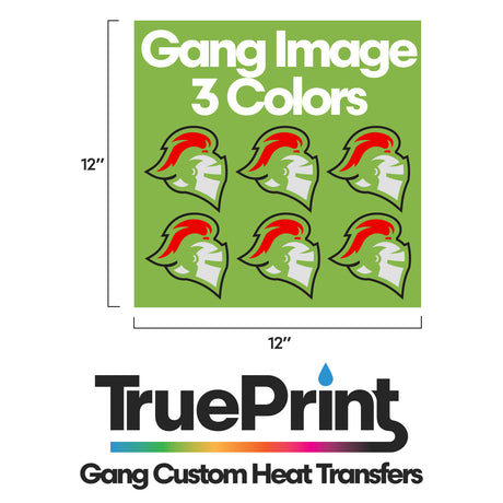 HPN TruePrint Screen Print Gang Custom Heat Transfers - HeatPressNation