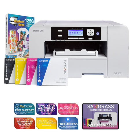 Sawgrass Virtuoso SG500 Complete Sublijet Sublimation Printer Kit - HeatPressNation