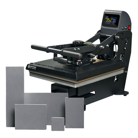 HPN TrueSpec 16" x 20" Auto - Open Hybrid Heat Press Complete Bundle - HeatPressNation