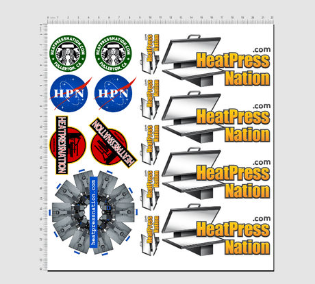 HPN TruePrint Sublimation Custom Heat Transfers - HeatPressNation