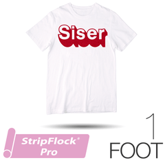 Siser STRIPFLOCK PRO Heat Transfer Material - 15" x 1 Foot - HeatPressNation